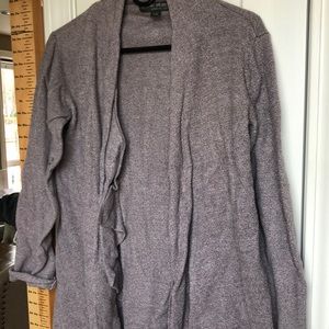 Grayish-tan Barefoot Dreams Cozy Sweater